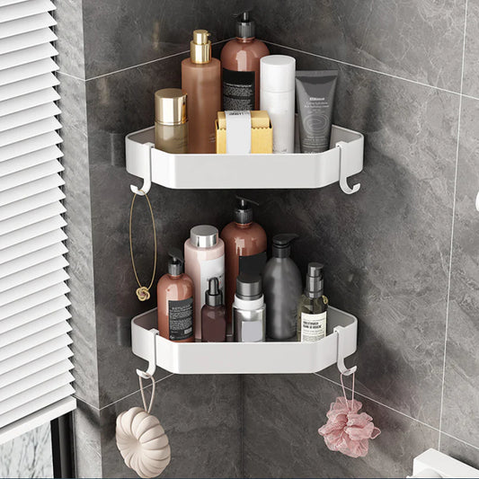 Etagère de rangement pour salle de bain sans perçage