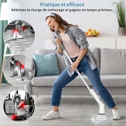 Brosse électrique multiusage