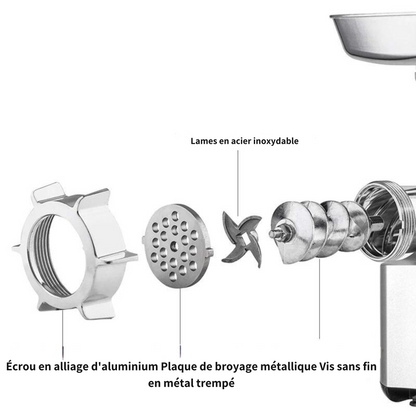 Machine à hacher multifonction