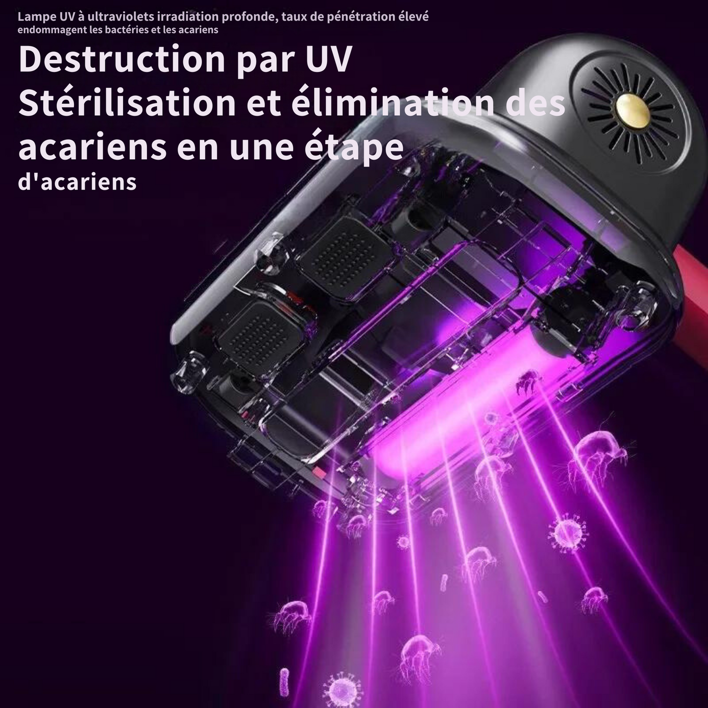 Aspirateur Anti-Acariens UVC