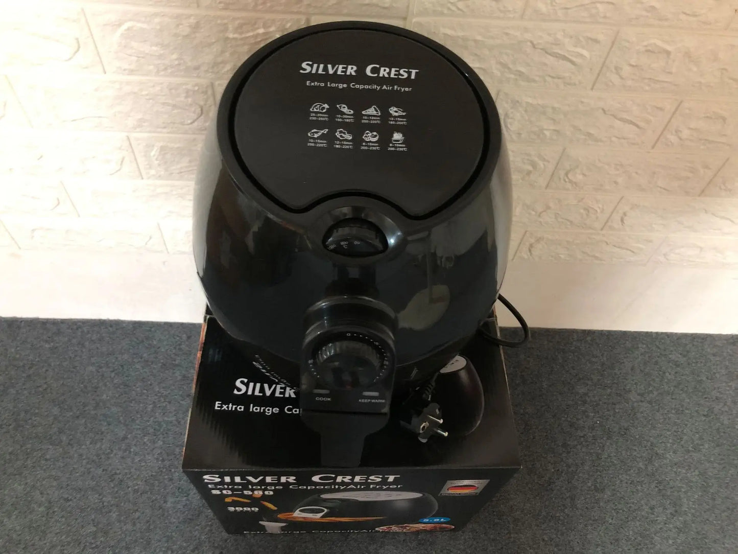 Air fryer silver crest