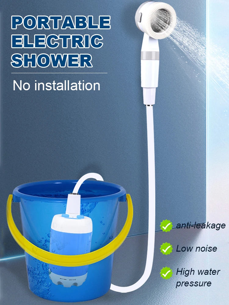 Pommeau de douche portable