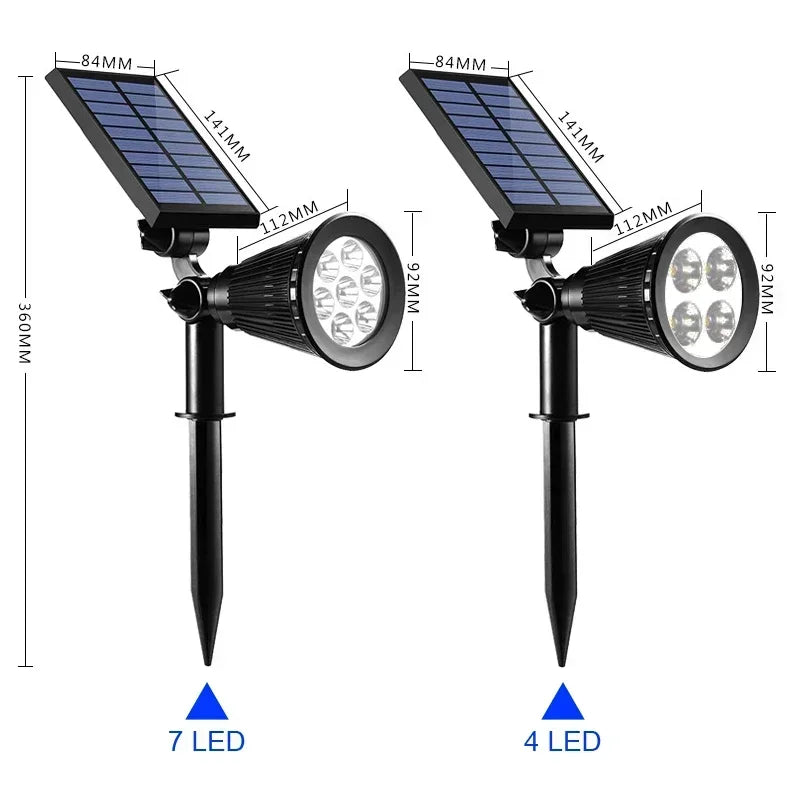 Lumières Solaires de Jardin LED