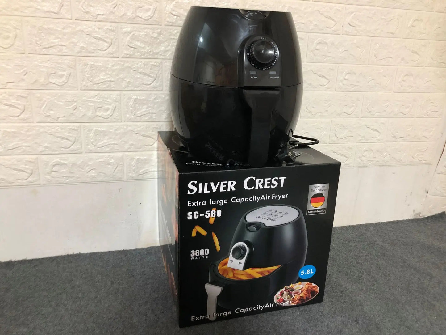 Air fryer silver crest